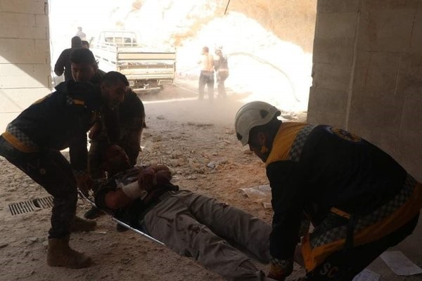 İdlip'te hain saldırı! 6 sivil öldü 16 kişi yaralandı