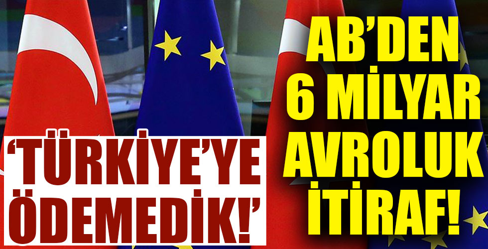 AB'den 6 milyar avro itirafı