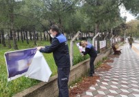 Burhaniye'de İzinsiz Afişe Geçit Yok Haberi