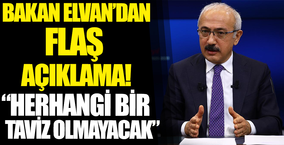 Hazine ve Maliye Bakanı Elvan'dan flaş açıklama! 'Kalıcı düşüş...'