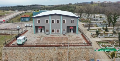 İlimtepe Mezarlığı'nda Modern Hizmet Binası Tamamlandı