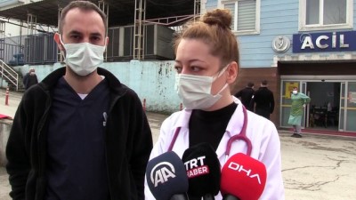 Bartın'da 3 Sağlık Çalışanı Sözlü Ve Fiziki Saldırıya Uğradıda Bulunan 2 Kişi Serbest Bırakıldı