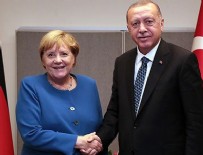 Başkan Erdoğan Merkel ile görüştü!