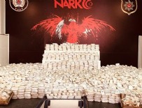 Dev uyuşturucu operasyonu! Neredeyse 4 ton...!!!