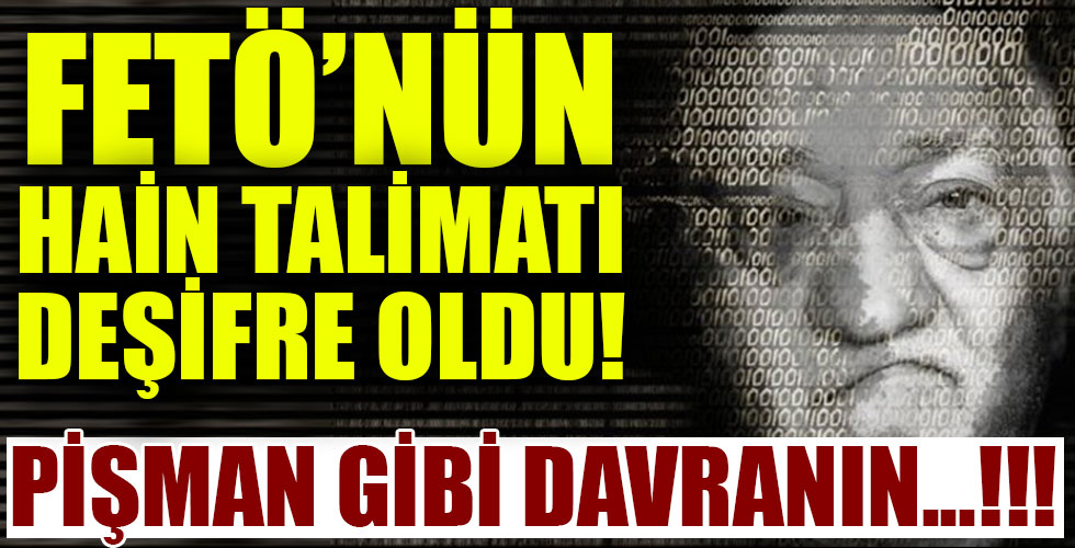 FETÖ'den siyasi partilere sızın talimatı!