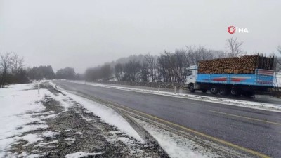 Kastamonu'da Kar Yağışı Etkili Oldu