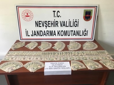 Nevşehir'de Sahte 15 Bin Dolar Ele Geçirildi