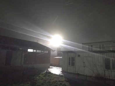 Tekirdağ'da Kar Yağışı Başladı