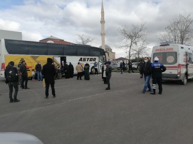 Aksaray'da Yolcu Otobüsünde Korona Alarmı