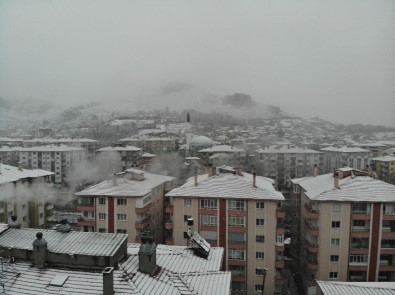 Çankırı'da Mart Ayında Sürpriz Kar Yağışı