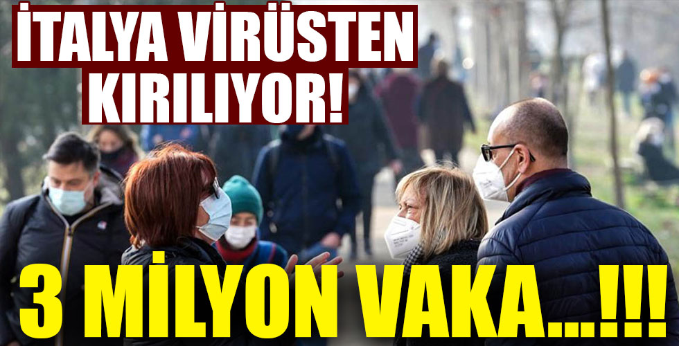 İtalya koronavirüsten kırılıyor!