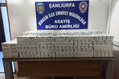 Şanlıurfa'da 3 Bin 350 Paket Kaçak Sigara Ele Geçirildi