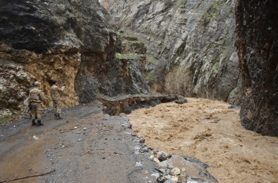 Şırnak'ı Sel Vurdu Açıklaması Köy Yolları, Ahır Ve Tarlalar Sular Altında Kaldı
