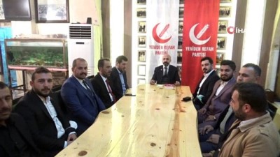 Yeniden Refah Partisi Genel Başkan Yardımcısı Helvacı Kilis'te Konuştu Açıklaması