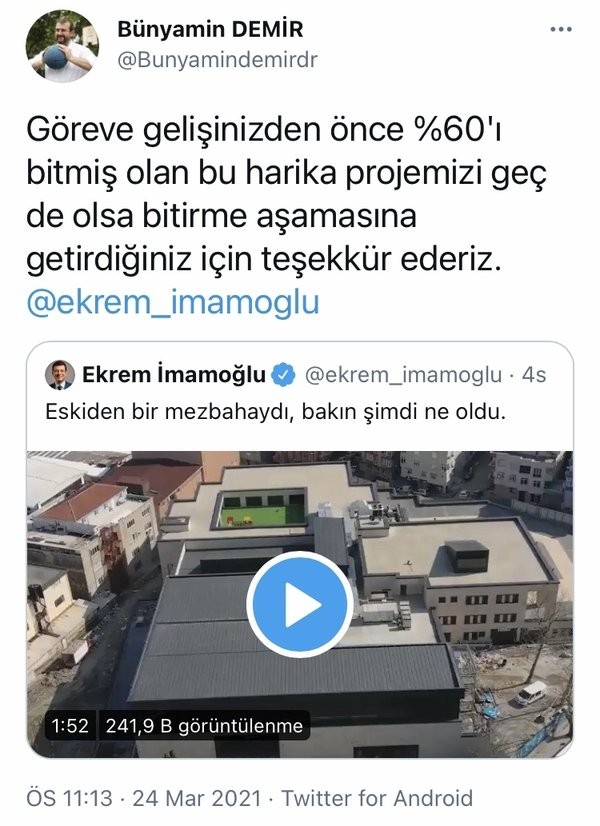 Göreve geldiğinde yüzde 60'ı bitmişti... İmamoğlu yine AK Parti icraatına çöktü!