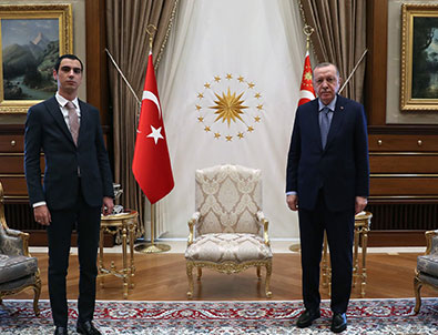 Başkan Erdoğan'dan anlamlı kabul!