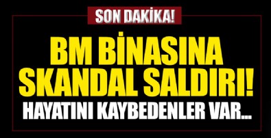 BM binasına havan topu ile saldırı: Hayatını kaybedenler var...