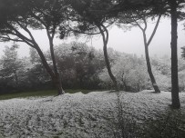 İstanbullular Güne Kar Manzarasıyla Uyandı