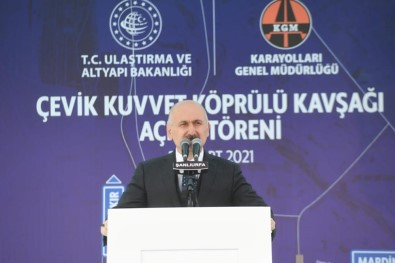 Bakan Karaismailoğlu, Ceylanpınar-Kızıltepe Karayolunun Temel Atma Törenine Katıldı