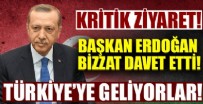 Başkan Erdoğan davet etti! Türkiye'ye geliyorlar!