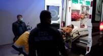 İslahiye'de İki Motosiklet Kafa Kafaya Çarpıştı Açıklaması 2 Yaralı