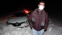 Mersin'de Otomobili Kara Saplanıp Mahsur Kalan Vatandaş 3 Saatte Kurtarıldı
