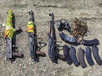 Van'da PKK/KCK Terör Örgütüne Ait Silah Ve Mühimmat Ele Geçirildi