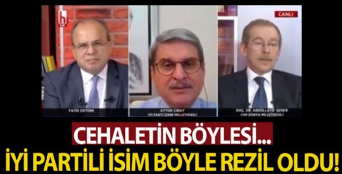 İYİ Partili Aytun Çıray Türkiye'nin aşı politikasını eleştirirken fena rezil oldu!