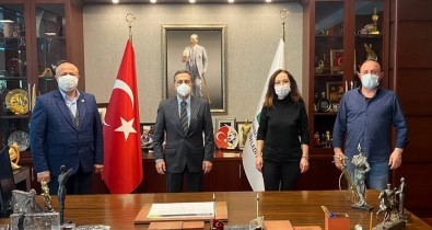 Muhtarlardan Ataç'a Teşekkür Ziyareti