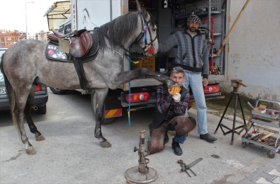 (Özel) At Sevgisi 35 Yaşında Nalbant Yaptı