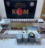 Samsun'da Sahte İçki Malzemeleri Ele Geçirildi Haberi