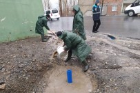 Hakkari'de 3 Bin Rakımda Su Çalışması