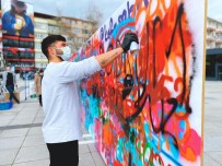Sanayi Şehrini, Gençlerin Grafitileri Renklendirecek Haberi