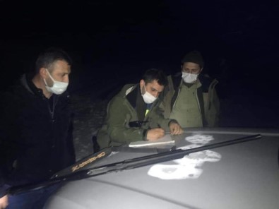 Türkeli'de Gece Avcılığı Yapan 3 Kişiye Ceza