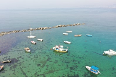 Tuzla'da 2 Bin Yıllık Tarih, Sular Çekilince Ortaya Çıktı