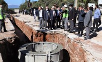 Hisarönü- Ovacık Kanalizasyonun 69 Km'si Tamamlandı Haberi