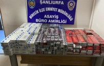 Şanlıurfa'da Gümrük Kaçağı Bin 760 Paket Sigara Ele Geçirildi