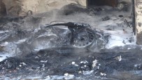 Trabzon'da Lastikçi Dükkanında Yangın Haberi
