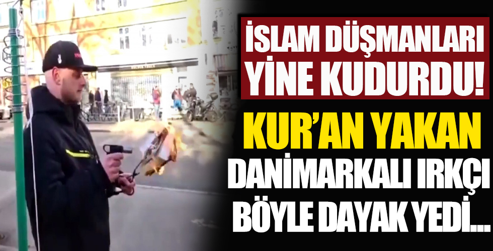 Danimarka'da Kur'an-ı Kerim'e çirkin saldırı!