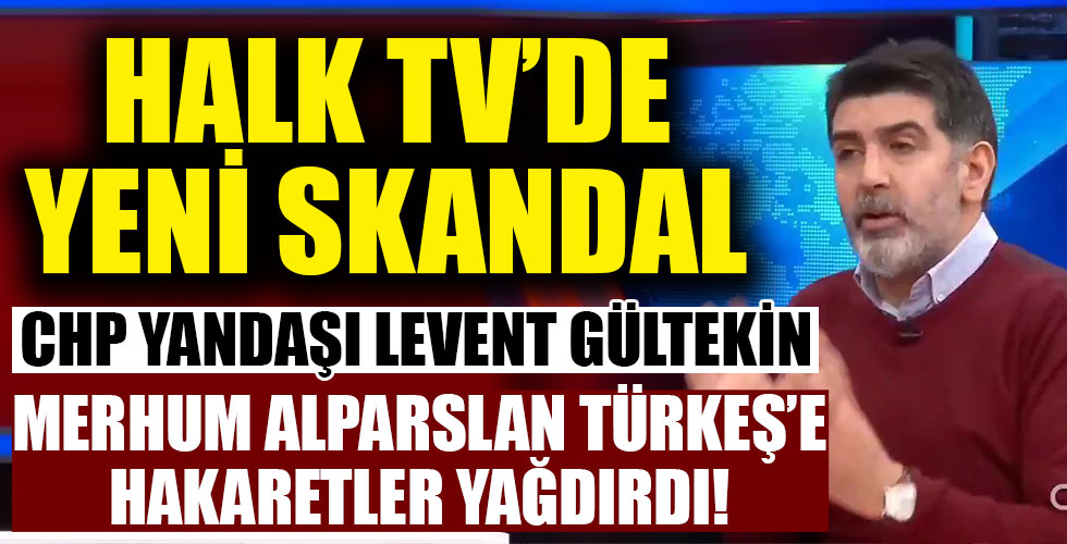 Halk Tv'de skandal! Merhum Alparslan Türkeş'e hakaret!