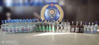 68 Adet Kaçak İçki Bodrum Katta Ele Geçirildi