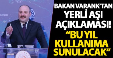 Bakan Mustafa Varank'tan yeni coronavirüs aşısı açıklaması: Bu yıl kullanıma sunulacak...