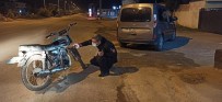 Reyhanlı'da Kısıtlama Denetimine Takılan Motosiklet Çalıntı Çıktı