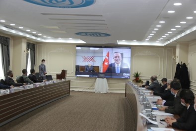 YÖK Başkanı Prof. Dr. Saraç, BEÜ Toplantısına Çevrimiçi Olarak Katıldı