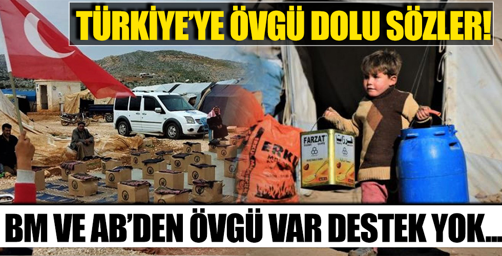 Brüksel'deki Suriyelilere destek konferansında Türkiye'ye övgü