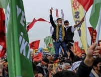 İstanbul'da nevruz etkinliğinde terör örgütü PKK elebaşı Abdullah Öcalan'ın paçavrasını açan kalleşler paketlendi!