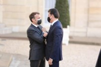 FRANSA - Macron ve Barzani Paris'te bir araya geldi