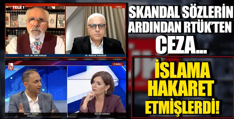 RTÜK'ten Halk TV ve TELE 1'e idari para cezası