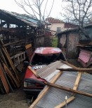 Samsun'da Otomobil Barakanın Üzerine Uçtu Açıklaması 1 Yaralı Haberi
