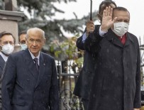 Cumhurbaşkanı Erdoğan, Devlet Bahçeli'yi evinde ziyaret etti!